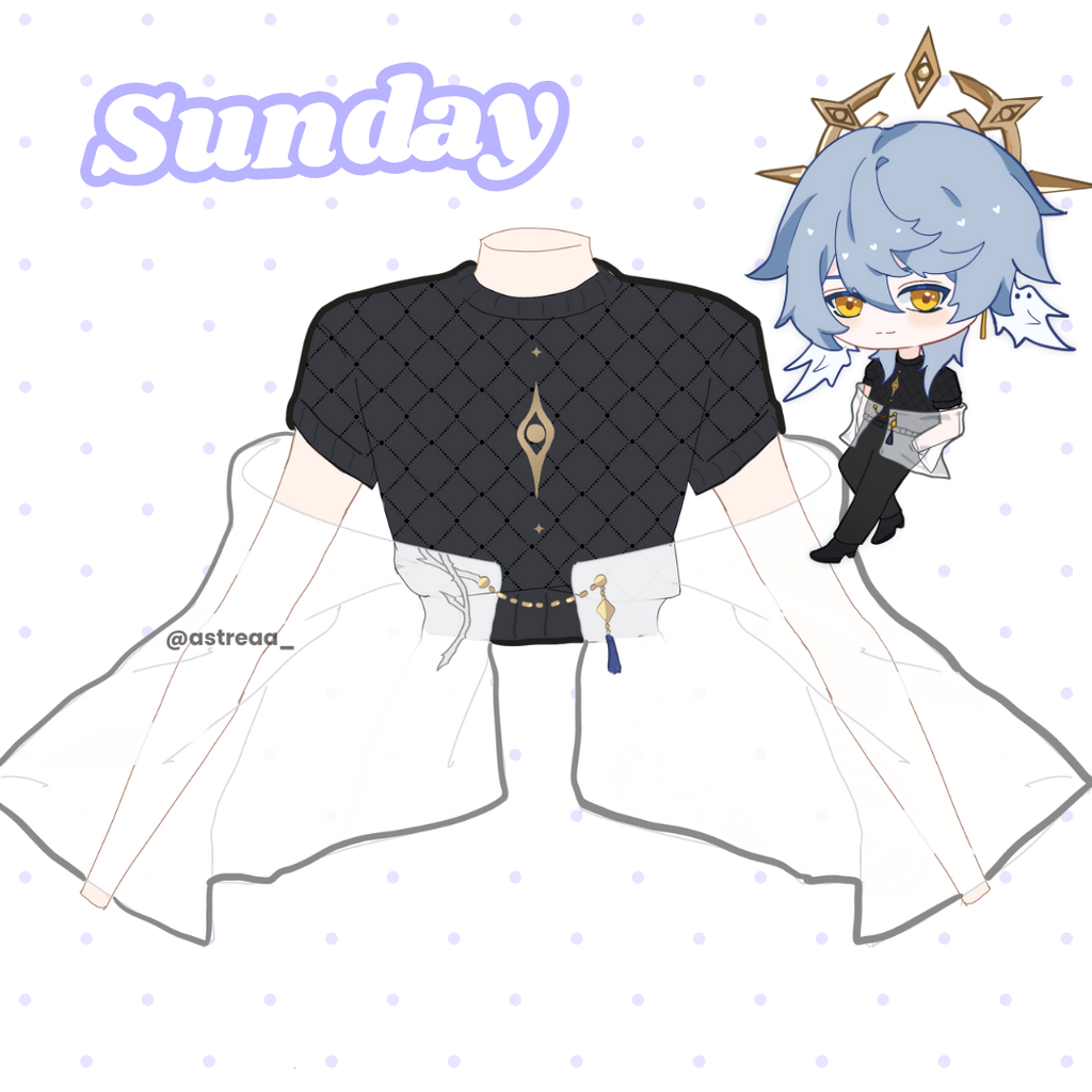 HSR Sunday Themed Shirt and Outerwear
