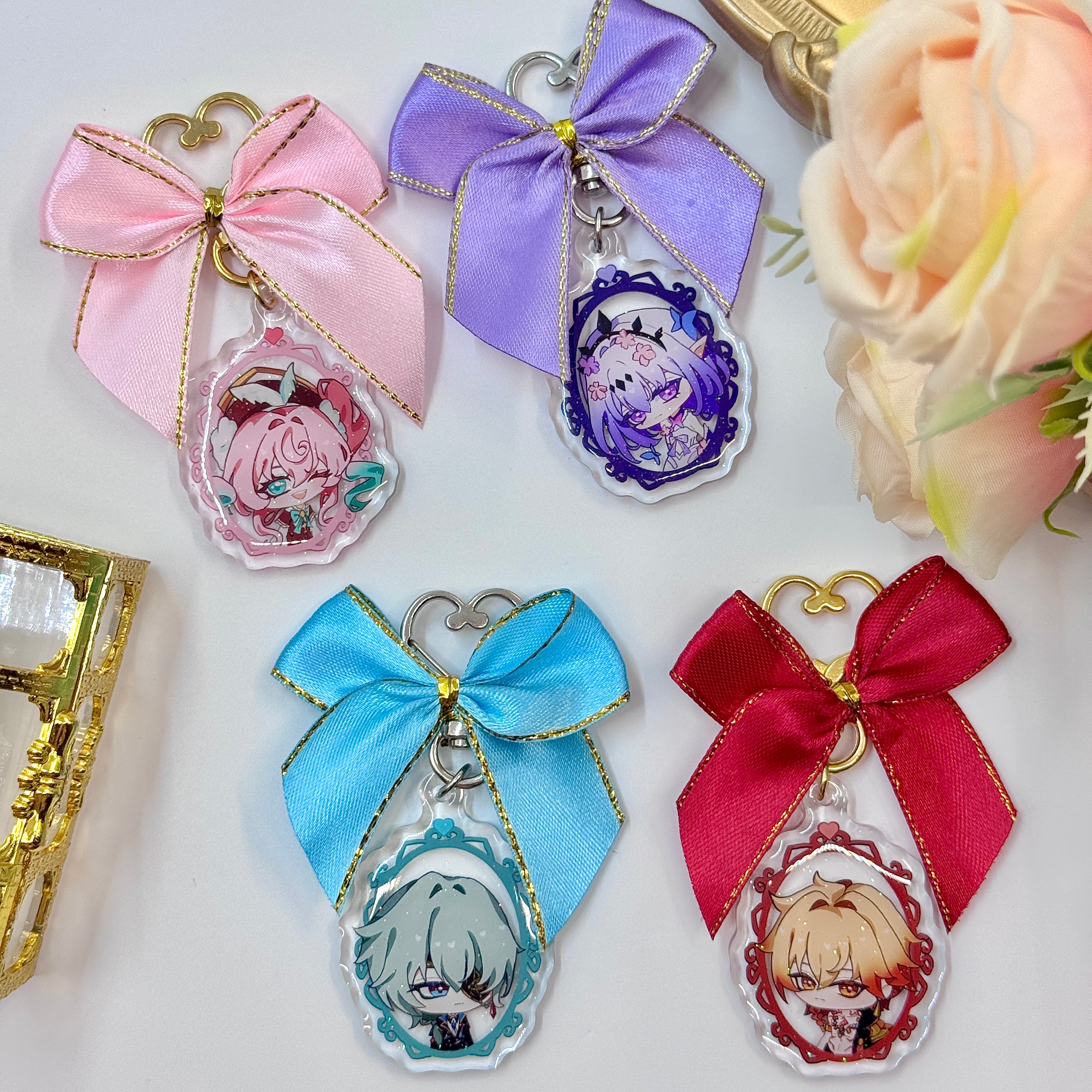 HSR ribbon charms