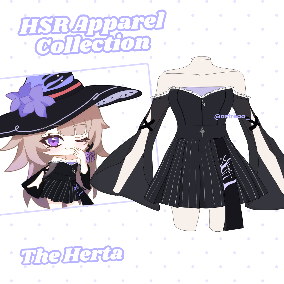 HSR The Herta themed dress