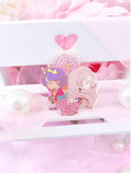 Revolution Love - Hard Enamel Pin (Utena and Anthy) (Polymernai)