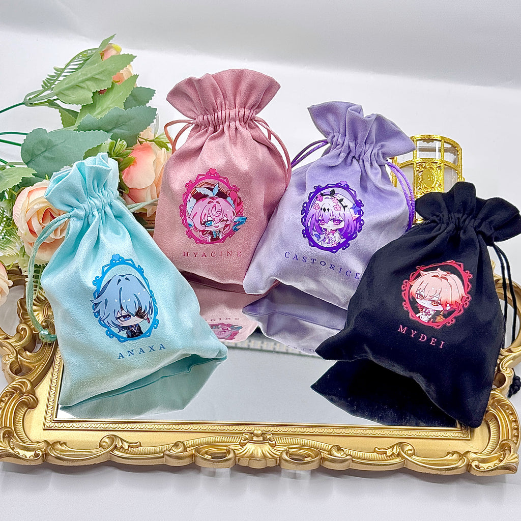 HSR mini drawstring pouch