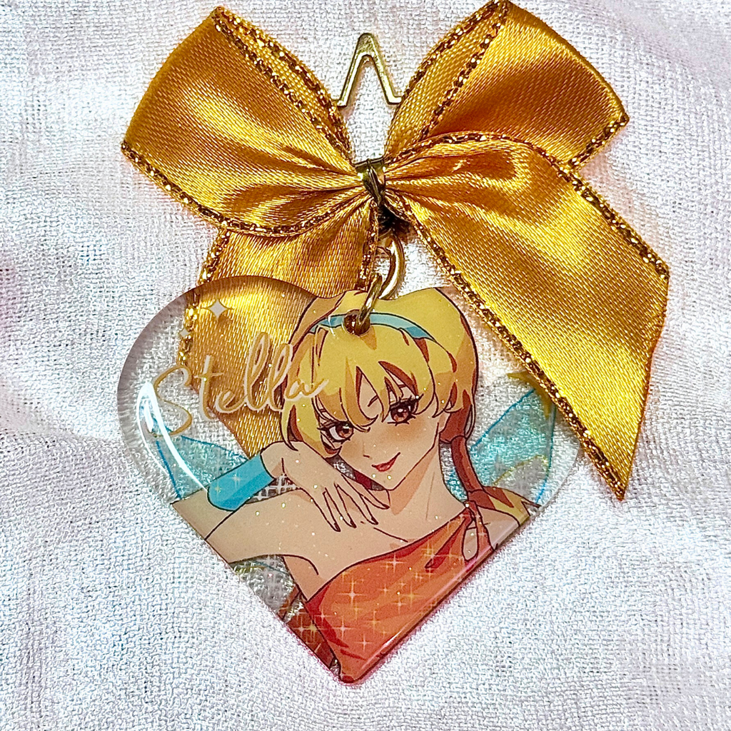Winx Club ribbon charms