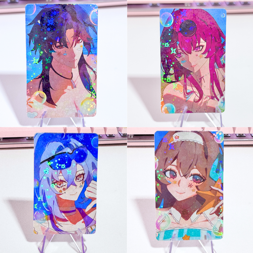 HSR- Holographic Photocards (Summer Stellaron Hunters)