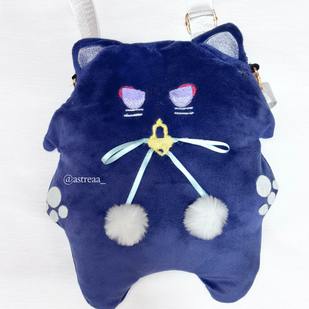 Handmade Cat Plush Bag - Wanderer (Pre-orders only)