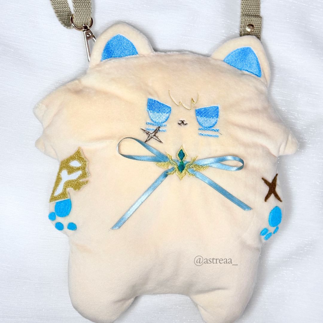 Handmade Cat Plush Bag - Varka (Pre-orders only)