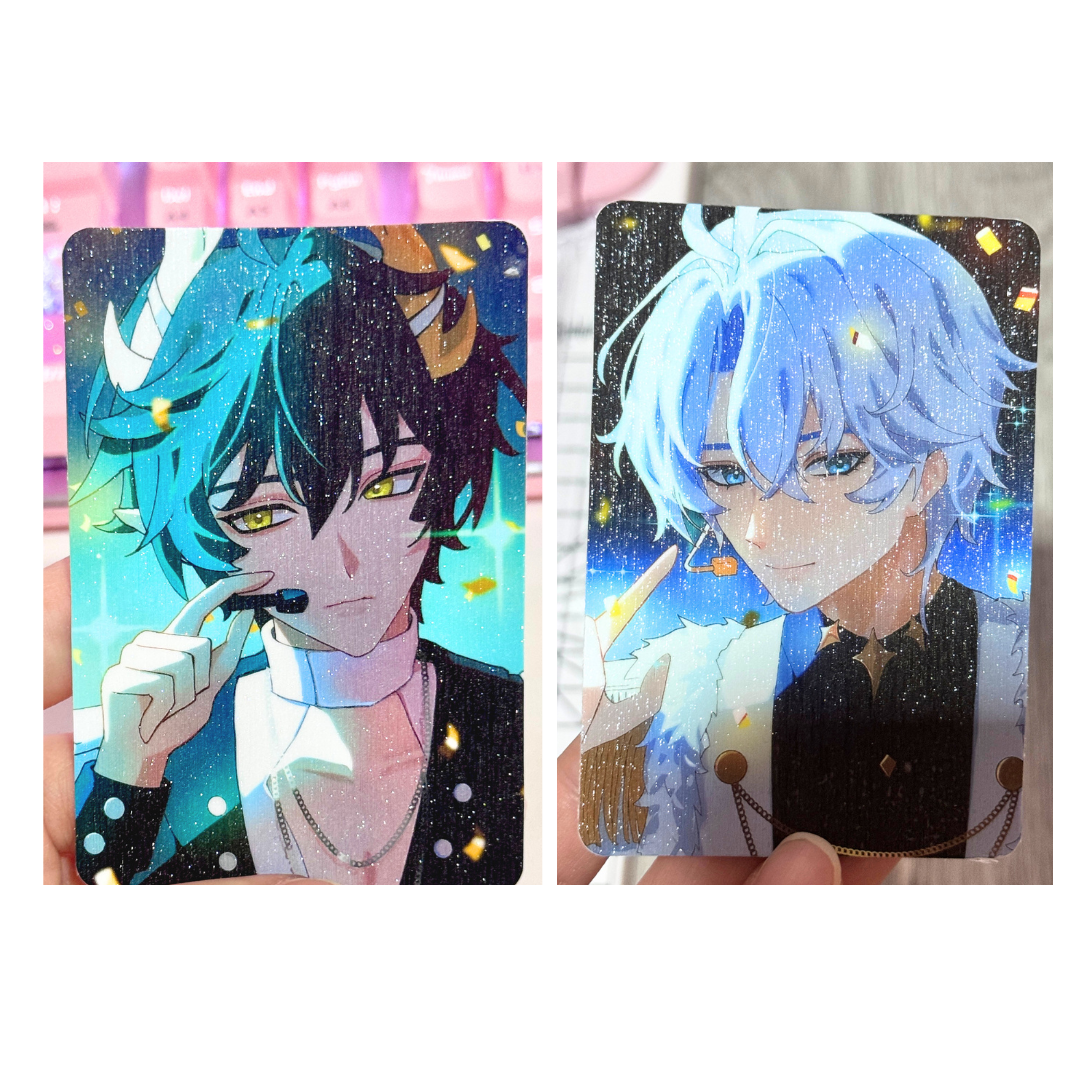 HSR- Idol AU glitter Photocards