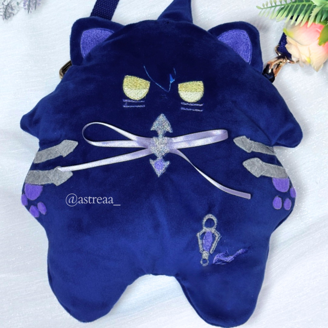 Handmade Cat Plush Bag - Flins (Pre-orders only)