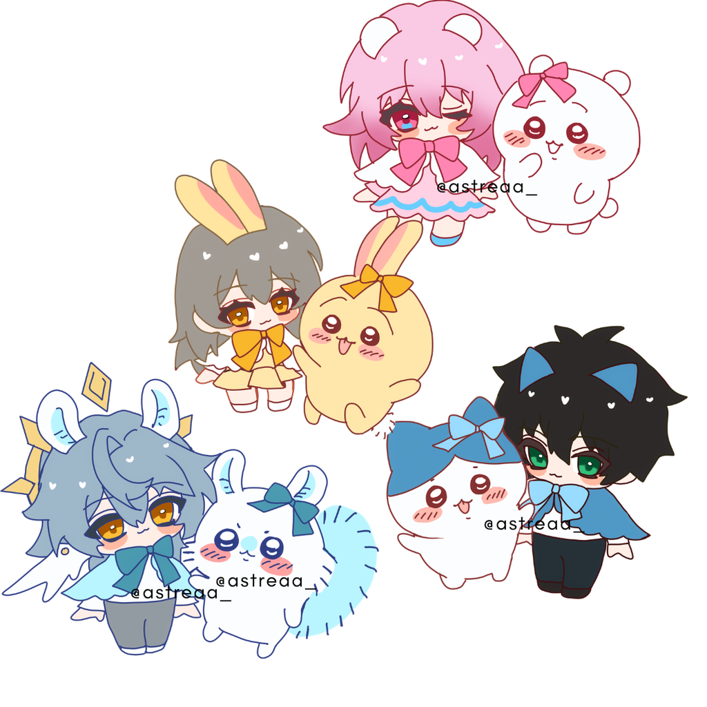 HSR Chiikawa Sticker (5CM)