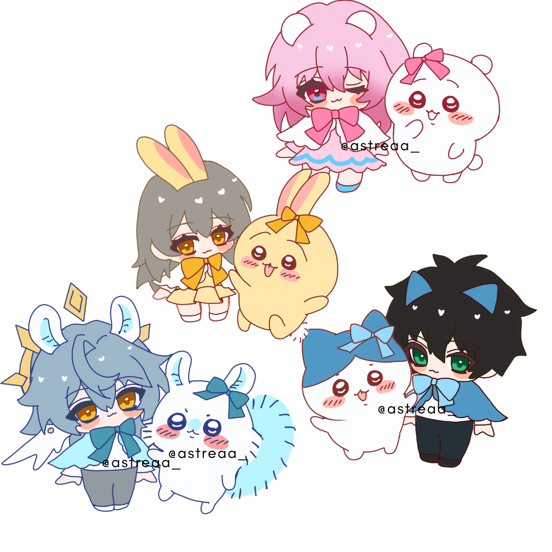 HSR Chiikawa Sticker (5CM)