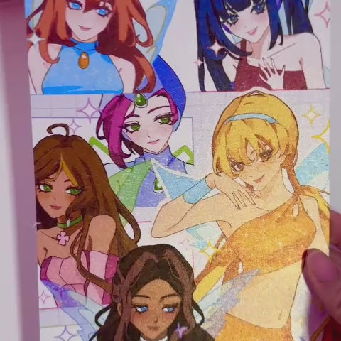 Winx Club Shimmer Print