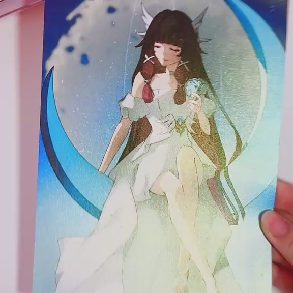 Genshin - Columbina A5 Shimmer print #2