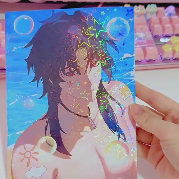 HSR- Holographic A5 Prints (Summer Stellaron Hunters)