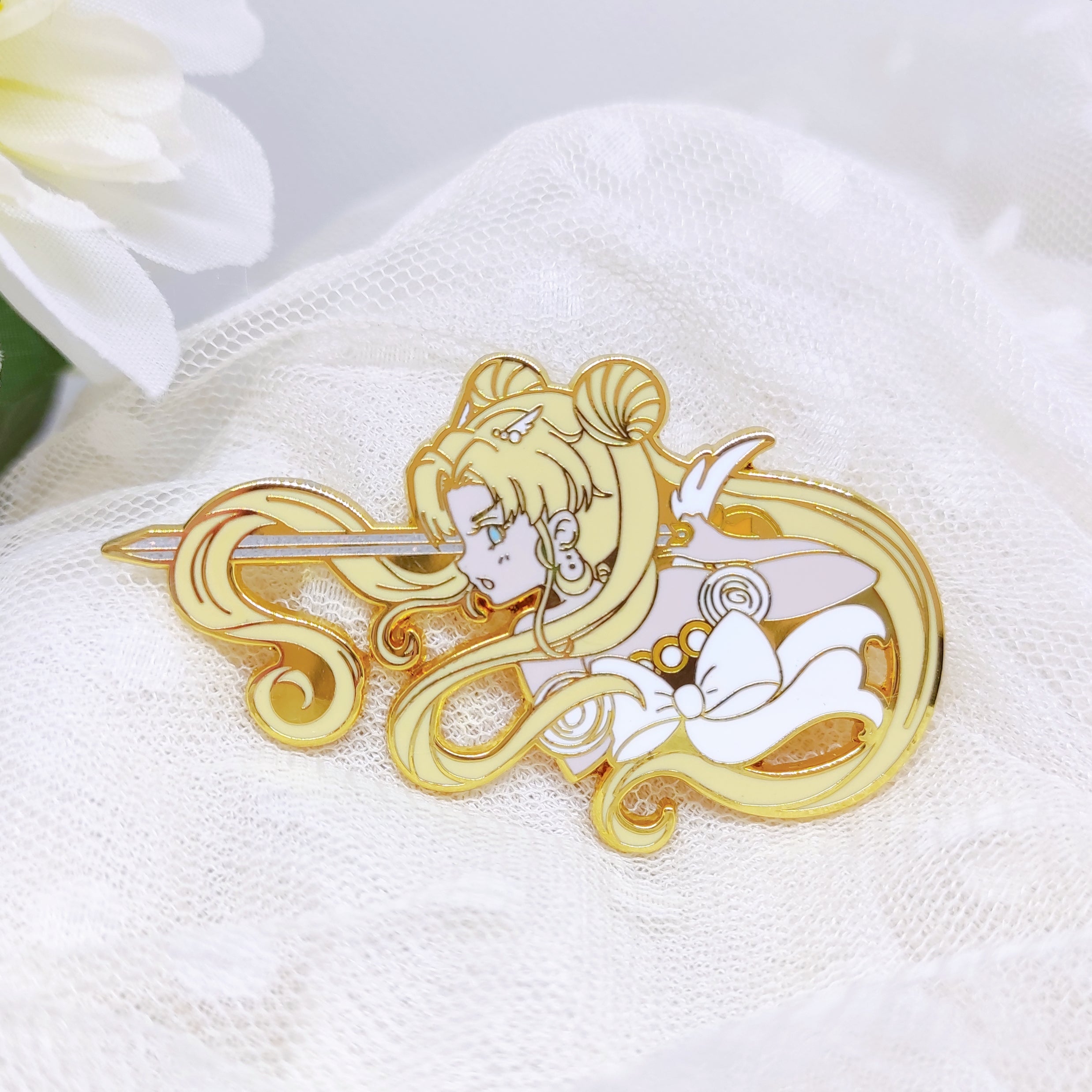 Princess Serenity - Hard Enamel Pin (Sailor Moon) (Polymernai)