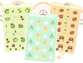 ♡ Sticker sheets ♡ Konbini (コンビニ) at 1AM Collection (Polymernai)