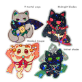 Where Winds Meet - Cat glitter stickers